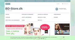 Desktop Screenshot of bd-store.dk